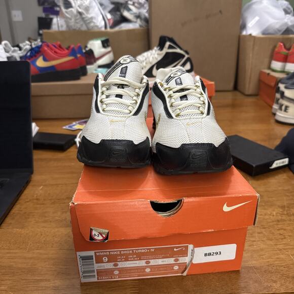 Size 9 Nike Shox Turbo+ IV Women’s 315411-112 2006 BS372 - Picture 1 of 5